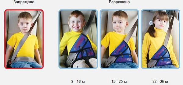устройство для детей в машине